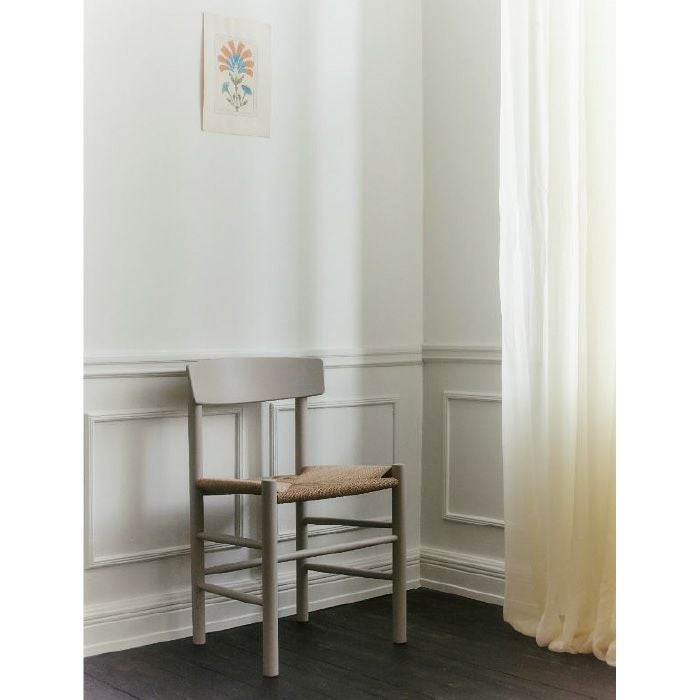 Fredericia(フレデリシア)/J39/Mogensen Chair(モーエンセンチェア)/ペブルグレー/SH46.5cm/Model 3239/ビーチ材/ラッカー仕上げ/ナチュラルペーパーコード【納期】ご注文後確認