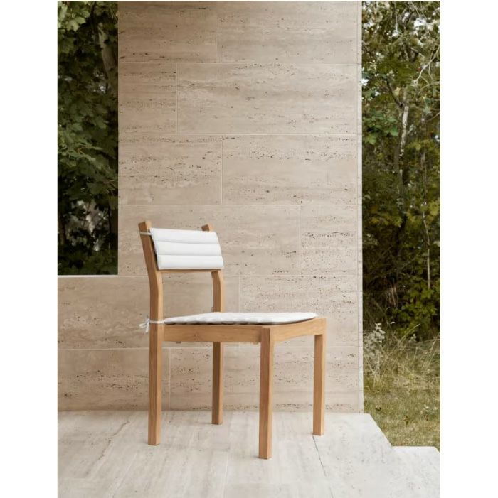 CARL HANSEN & SON(カールハンセン&サン)/CU AH501B(AH501/AH502ダイニングチェア専用クッション)/バッククッション/Agora Liso life oat 1760/屋外/アウトドア用 【納期】約3~4週間(メーカー欠品時を除く)