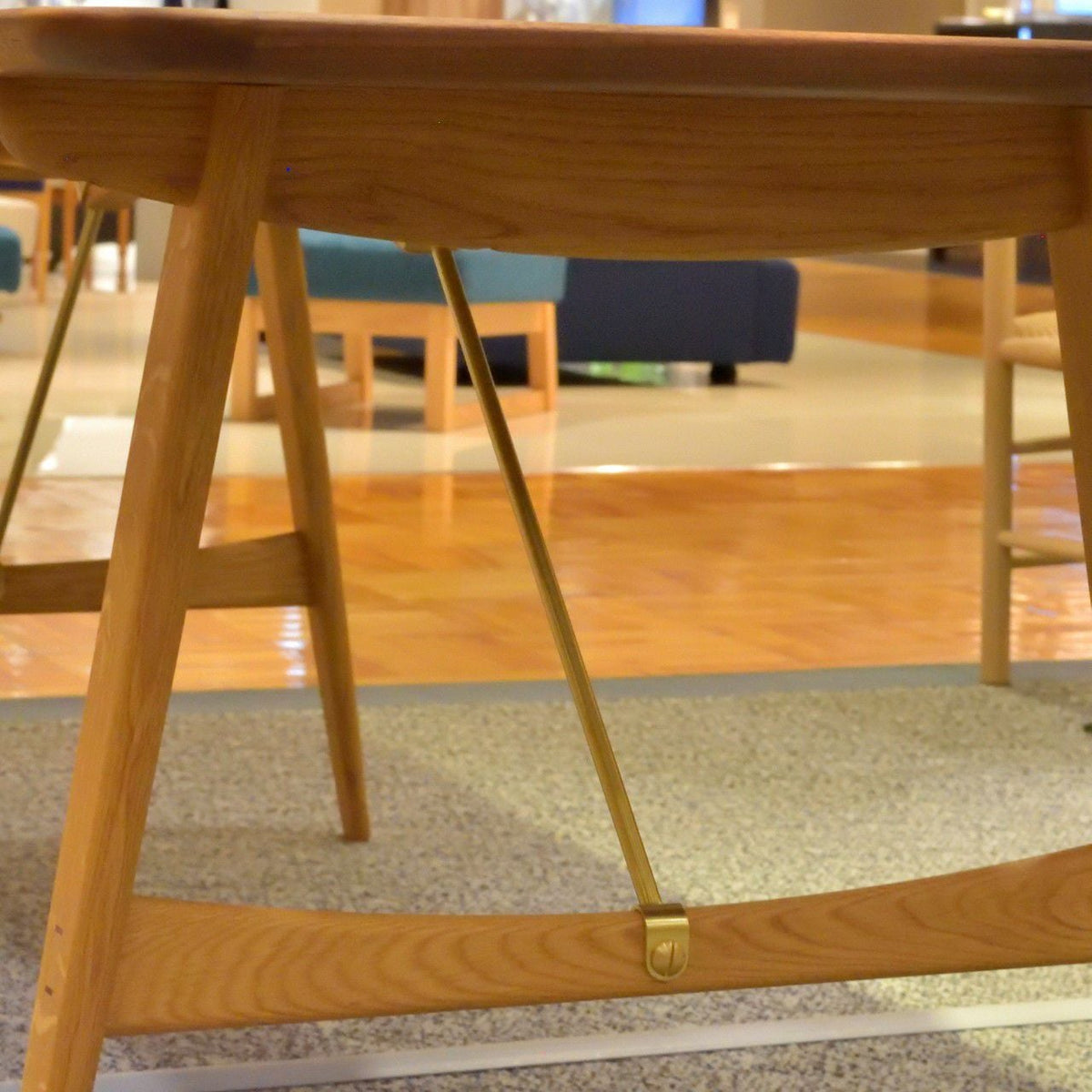 【店頭在庫品】CARL HANSEN & SON(カールハンセン&サン)/BM1160/HUNTING TABLE(ハンティングテーブル)/ウォルナット材/オーク材/オイル仕上げ/真鍮