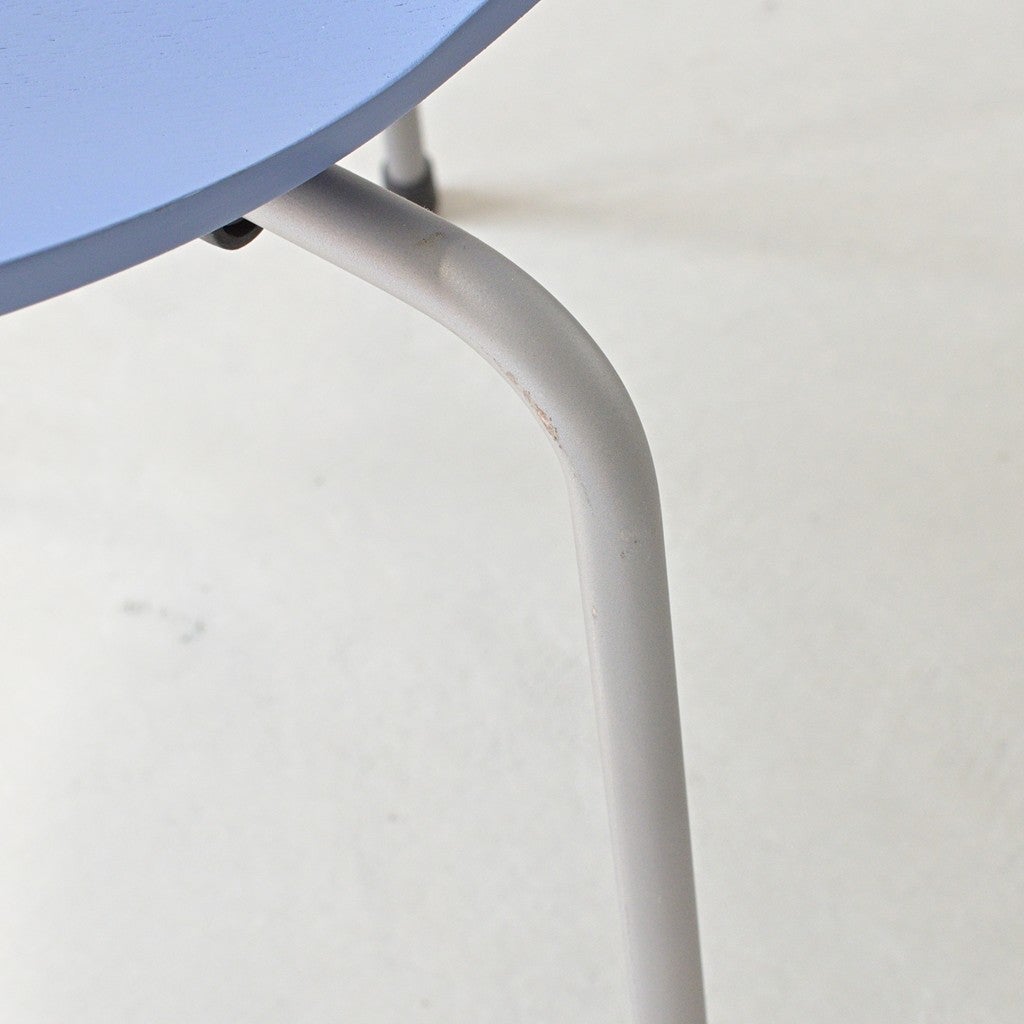 FRITZ HANSEN(フリッツハンセン)/SERIES 7(セブンチェア)/ダイニングチェア/ラベンダーブルー/カラードアッシュ/クローム脚/Model 3107/SH43