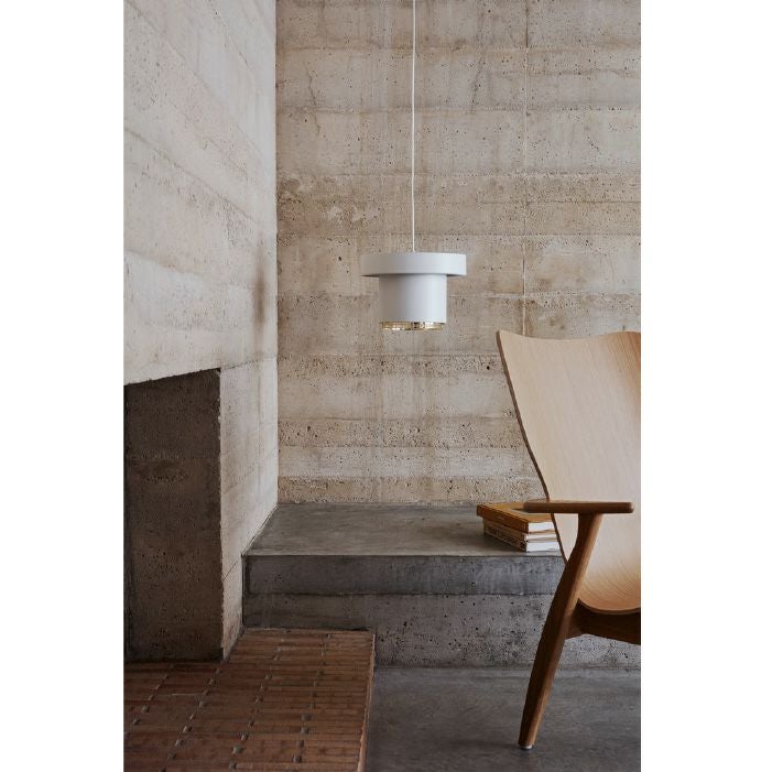 Artek/A201 Pendant Lamp/A201ペンダント/スチール/ホワイト塗装/ブラスメッキ 【納期】約3~4週間(メーカー欠品時を除く)