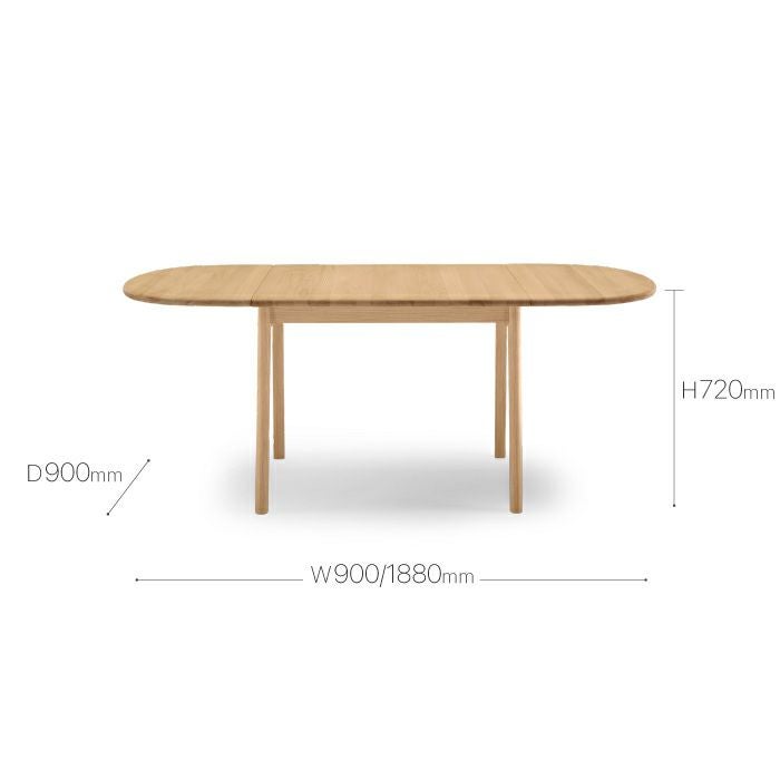 CARL HANSEN & SON(カールハンセン&サン)/CH002/ダイニングテーブル/オーク材/オイル仕上げ 【納期】約3~4週間(メーカー欠品時を除く)
