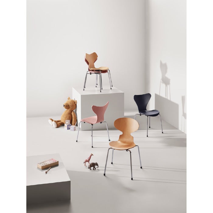 FRITZ HANSEN(フリッツハンセン)/アリンコチェア/ディープクレイ/カラードアッシュ/クローム脚/Model 3101/SH43 【納期】ご注文後確認