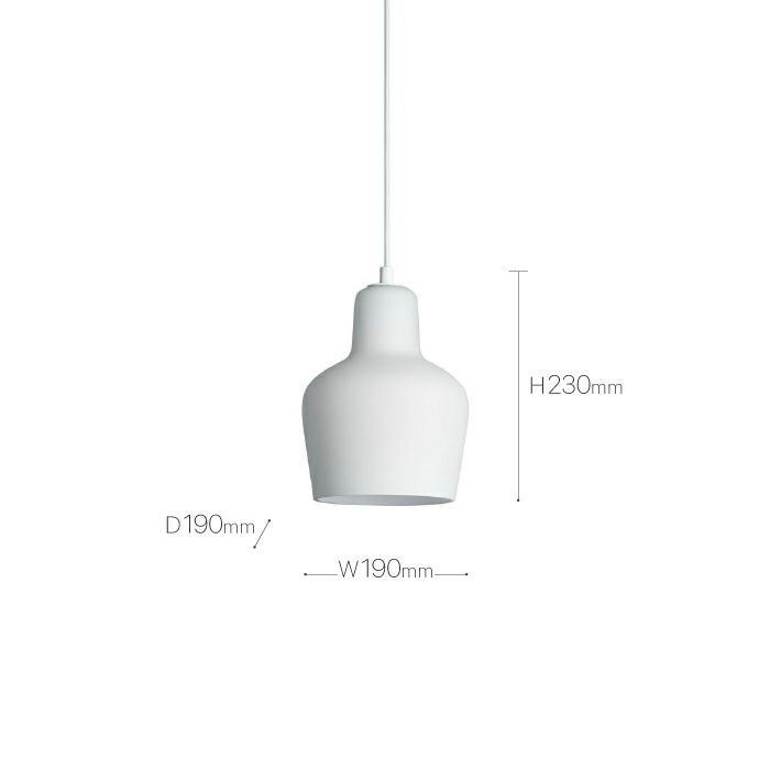 Artek(アルテック)/A440 Pendant Lamp(A440ペンダント)/オパールガラス 【納期】ご注文後確認