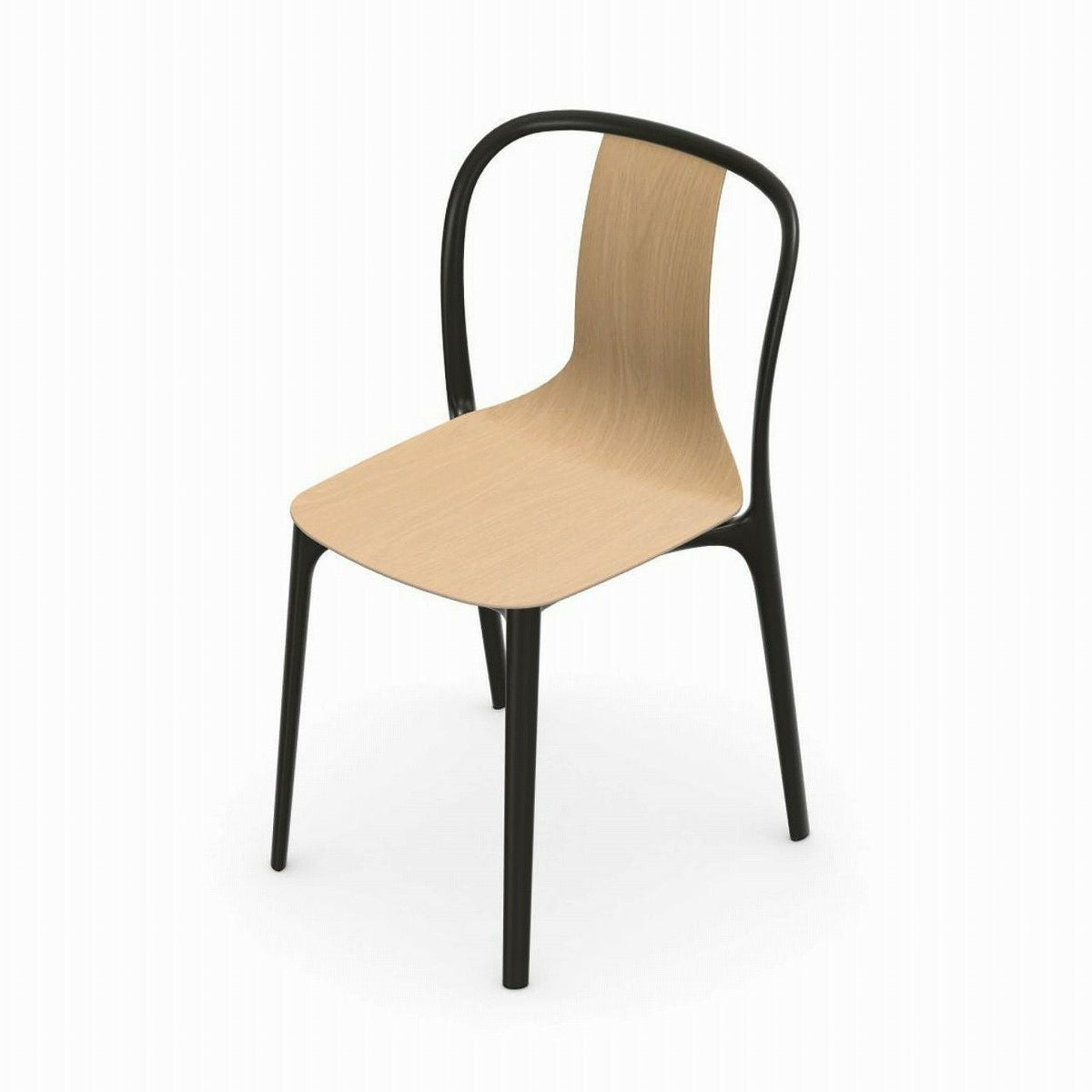 Vitra(ヴィトラ)/Belleville Chair(ベルヴィル チェア ウッドシェル)/wooden shell/natural oak(ナチュラルオーク)【納期】約3~4週間(メーカー欠品時を除く)