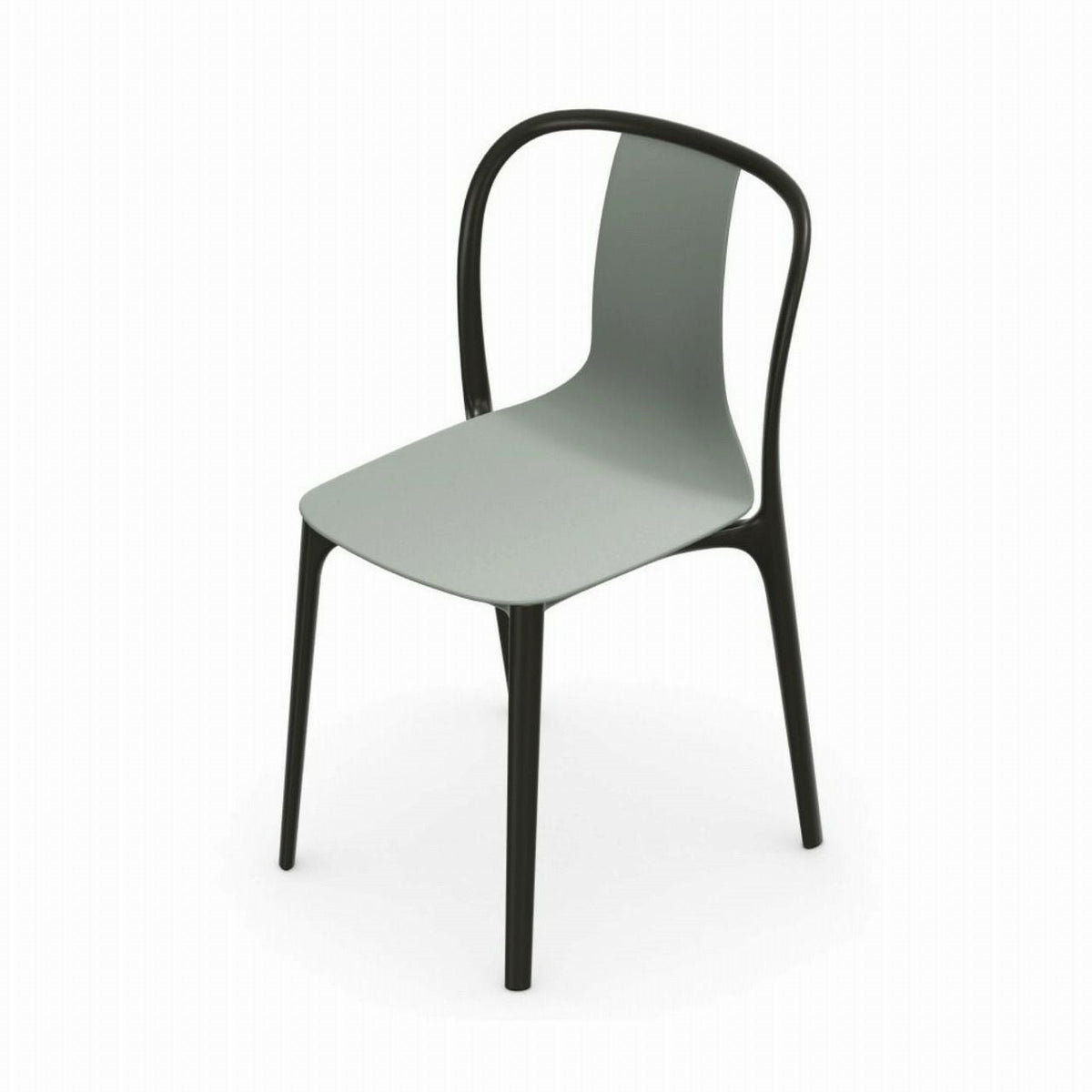 Vitra(ヴィトラ)/Belleville Chair(ベルヴィル チェア プラスチックシェル)/plastic shell/moss grey(モスグレー)【納期】約3~4週間(メーカー欠品時を除く)