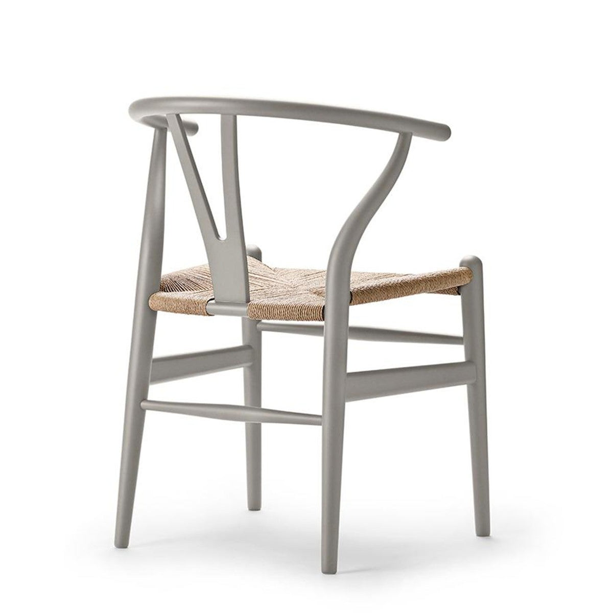【カールハンセン別注Kvadratクッションプレゼント】CARL HANSEN & SON(カールハンセン&サン)/CH24/Yチェア(ワイチェア)/ビーチ材/SOFT SILVER GRAY仕上げ/ナチュラルペーパーコード/SH45【納期】ご注文後確認