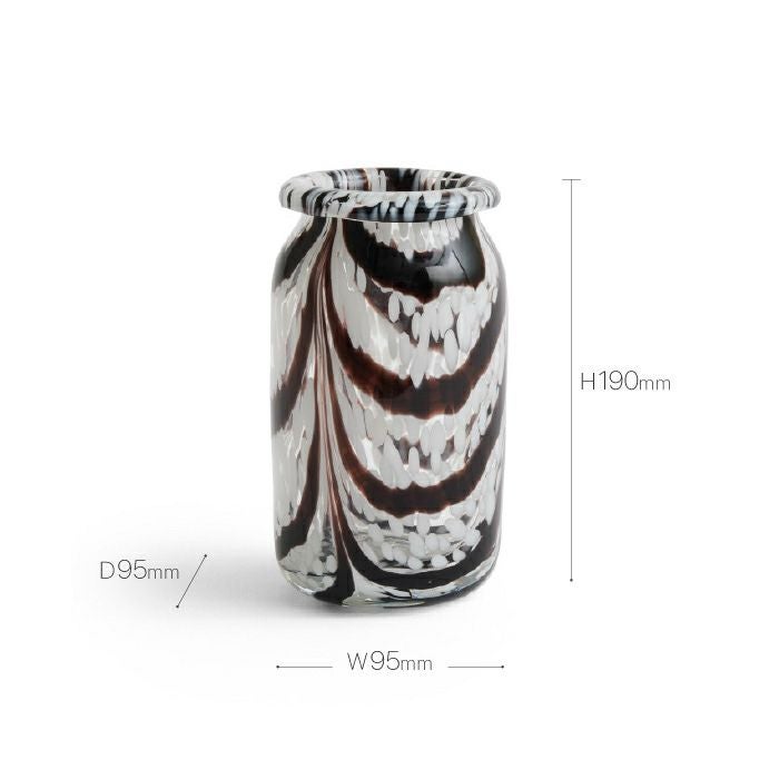 HAY(ヘイ)/SPLASH VASE XS/スプラッシュベース XS/コーヒー&ホワイト 【納期】約3~4週間(メーカー欠品時を除く)