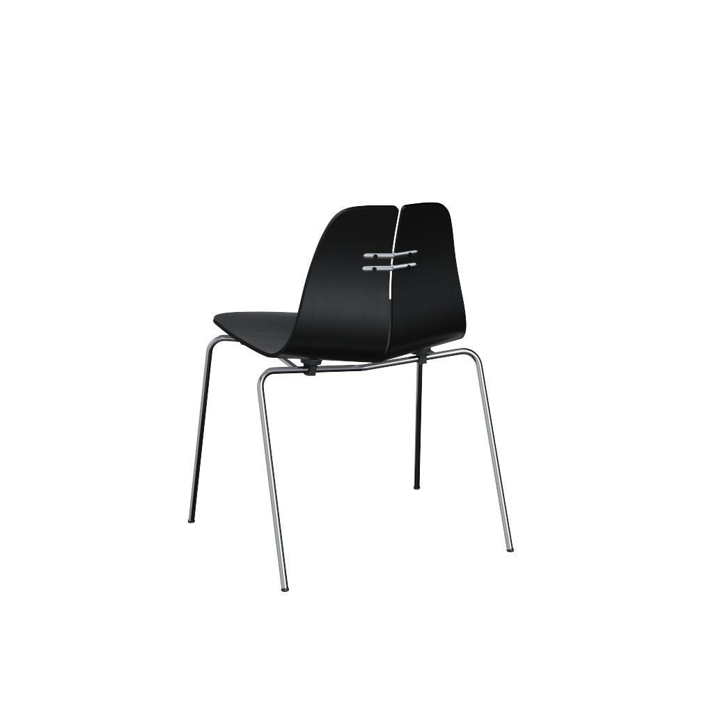 Fritz Hansen(フリッツハンセン)/PK3/カラードアッシュ:ブラック/脚:クローム/SH43㎝