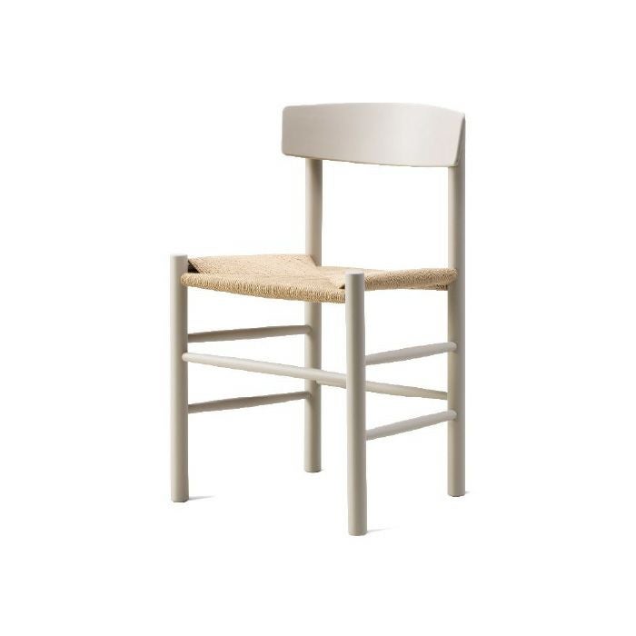 Fredericia（フレデリシア）/J39/Mogensen Chair（モーエンセンチェア）/ペブルグレー/SH46.5cm/Model 3239/ビーチ材/ラッカー仕上げ/ナチュラルペーパーコード【納期】ご注文後確認
