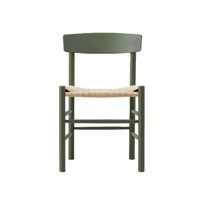Fredericia（フレデリシア）/J39/Mogensen Chair（モーエンセンチェア）/カーキグリーン/SH46.5/ビーチ材/ラッカー仕上げ/ナチュラルペッパーコード 【納期】ご注文後確認