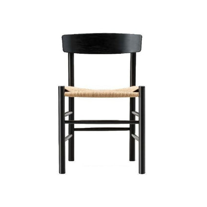Fredericia（フレデリシア）/J39/Mogensen Chair（モーエンセンチェア）/ブラック/SH46.5/ビーチ材/ラッカー仕上げ/ナチュラルペーパーコード 【納期】ご注文後確認