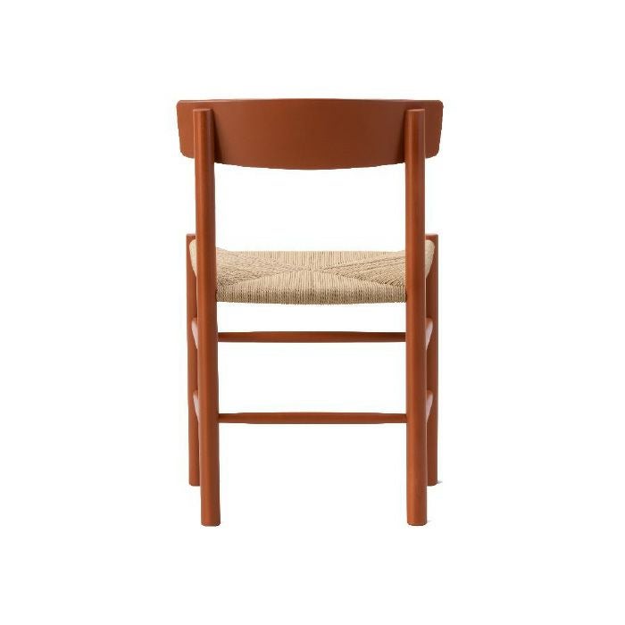 Fredericia（フレデリシア）/J39/Mogensen Chair（モーエンセンチェア）/ヘリテージレッド/SH46.5/ビーチ材/ラッカー仕上げ/ナチュラルペッパーコード 【納期】ご注文後確認