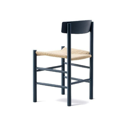 Fredericia（フレデリシア）/J39/Mogensen Chair（モーエンセンチェア）/インディゴブルー/SH46.5/ビーチ材/ラッカー仕上げ/ナチュラルペッパーコード 【納期】ご注文後確認