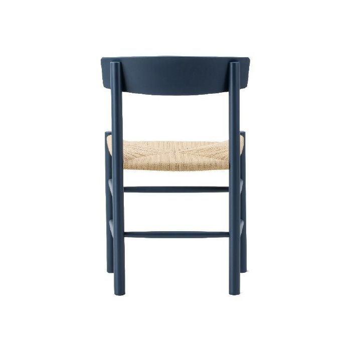 Fredericia（フレデリシア）/J39/Mogensen Chair（モーエンセンチェア）/インディゴブルー/SH46.5/ビーチ材/ラッカー仕上げ/ナチュラルペッパーコード 【納期】ご注文後確認