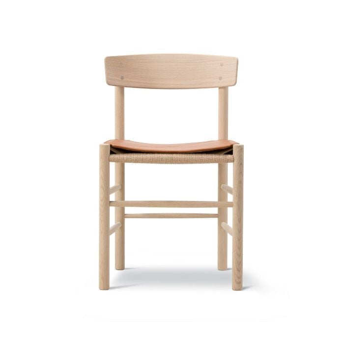 Fredericia（フレデリシア）/J39 Seat Pad（J39シートパット）/Mogensen Chair（モーエンセンチェア）/エレガンスウォールナット 【納期】ご注文後確認