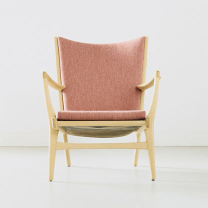 【店頭在庫品】PP Mobler（PPモブラー）/PP16/Easy Chair（イージーチェア）/オーク材/Laeso（ラス） M1-505/ソープ仕上げ/ラウンジチェア
