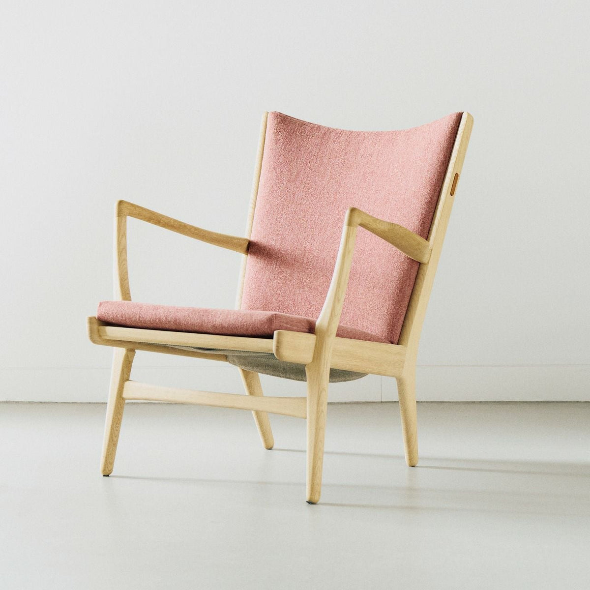 【店頭在庫品】PP Mobler（PPモブラー）/PP16/Easy Chair（イージーチェア）/オーク材/Laeso（ラス） M1-505/ソープ仕上げ/ラウンジチェア