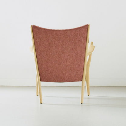 【店頭在庫品】PP Mobler（PPモブラー）/PP16/Easy Chair（イージーチェア）/オーク材/Laeso（ラス） M1-505/ソープ仕上げ/ラウンジチェア