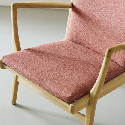 【店頭在庫品】PP Mobler（PPモブラー）/PP16/Easy Chair（イージーチェア）/オーク材/Laeso（ラス） M1-505/ソープ仕上げ/ラウンジチェア