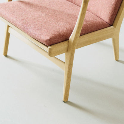 【店頭在庫品】PP Mobler（PPモブラー）/PP16/Easy Chair（イージーチェア）/オーク材/Laeso（ラス） M1-505/ソープ仕上げ/ラウンジチェア