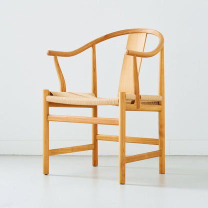 【店頭在庫品】PP Mobler（PPモブラー）/PP66/Chinese Chair（チャイニーズチェア）/チェリー材/クリアバイオイル仕上げ/ナチュラルペーパーコード