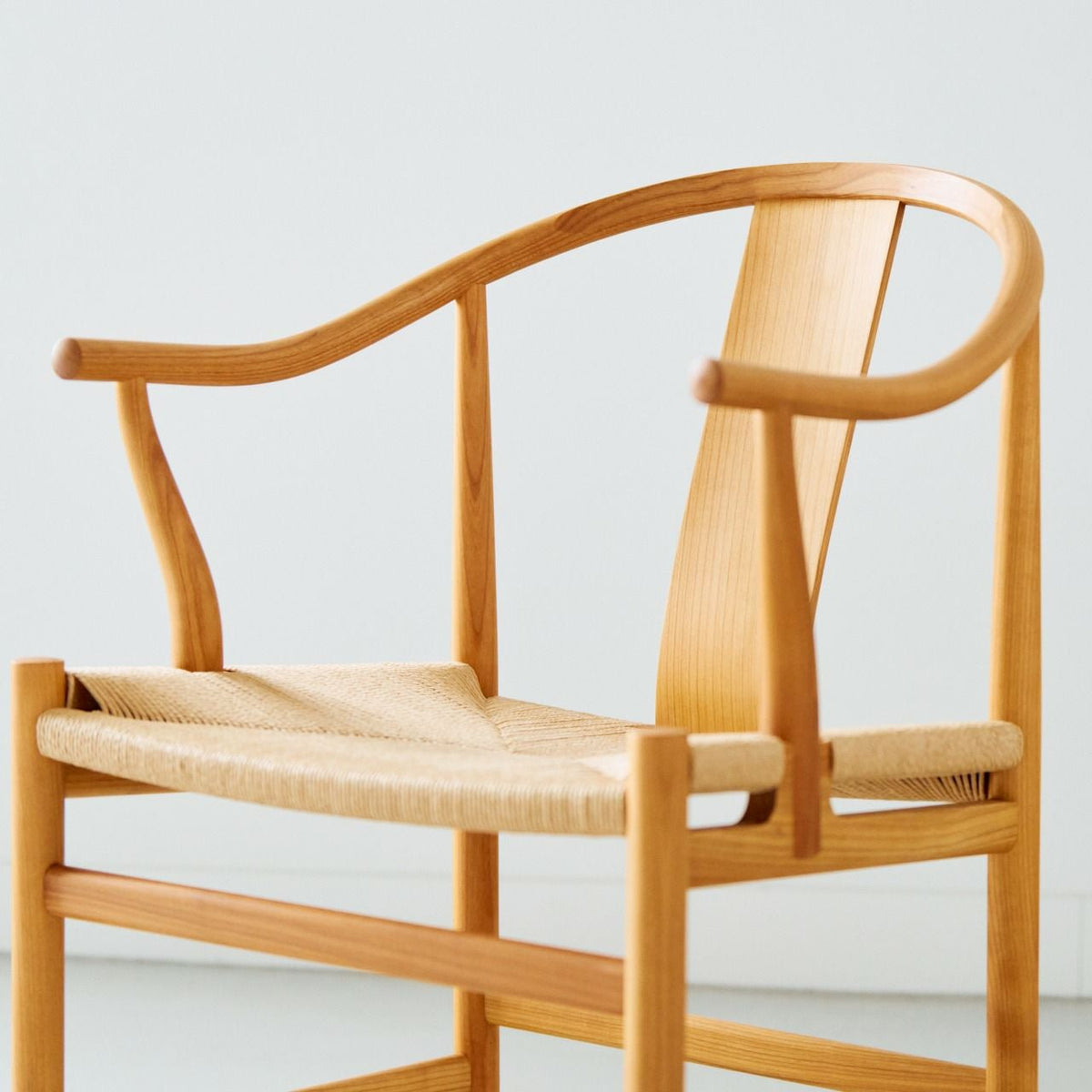 【店頭在庫品】PP Mobler（PPモブラー）/PP66/Chinese Chair（チャイニーズチェア）/チェリー材/クリアバイオイル仕上げ/ナチュラルペーパーコード