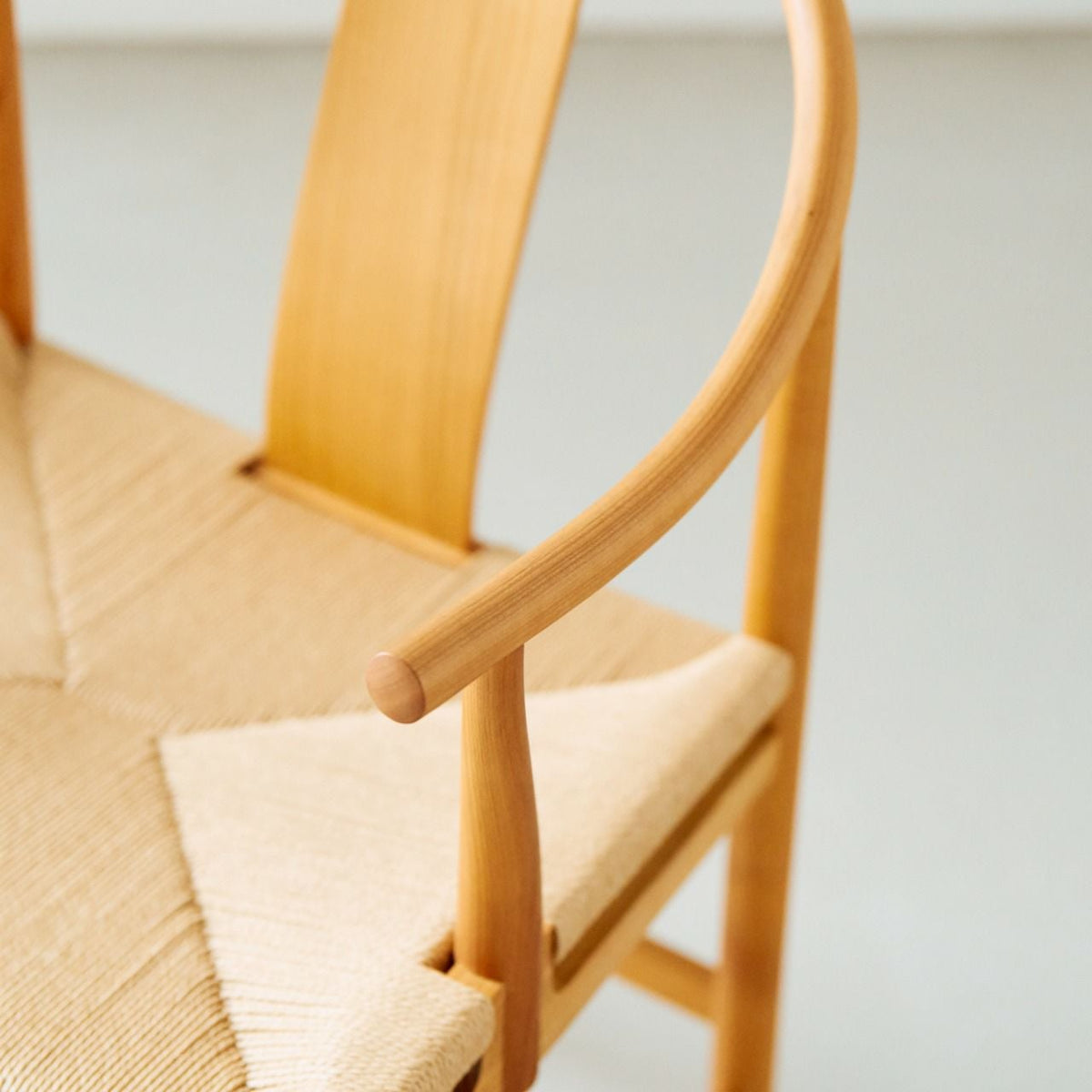 【店頭在庫品】PP Mobler（PPモブラー）/PP66/Chinese Chair（チャイニーズチェア）/チェリー材/クリアバイオイル仕上げ/ナチュラルペーパーコード