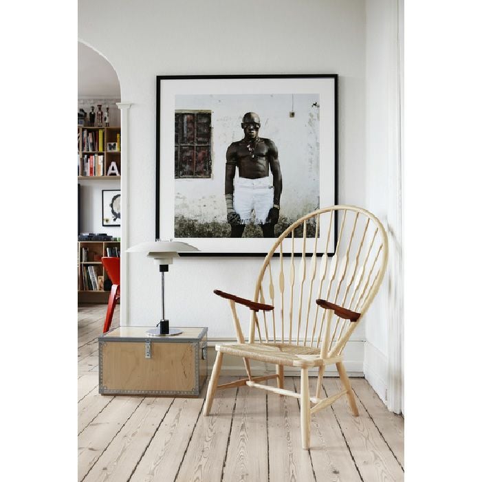 PP Mobler（PPモブラー）/PP550/Peacock Chair（ピーコックチェア）/オーク材/クリアバイオイル仕上げ/ナチュラルペーパーコード/アーム（チーク材） 【納期】ご注文後確認
