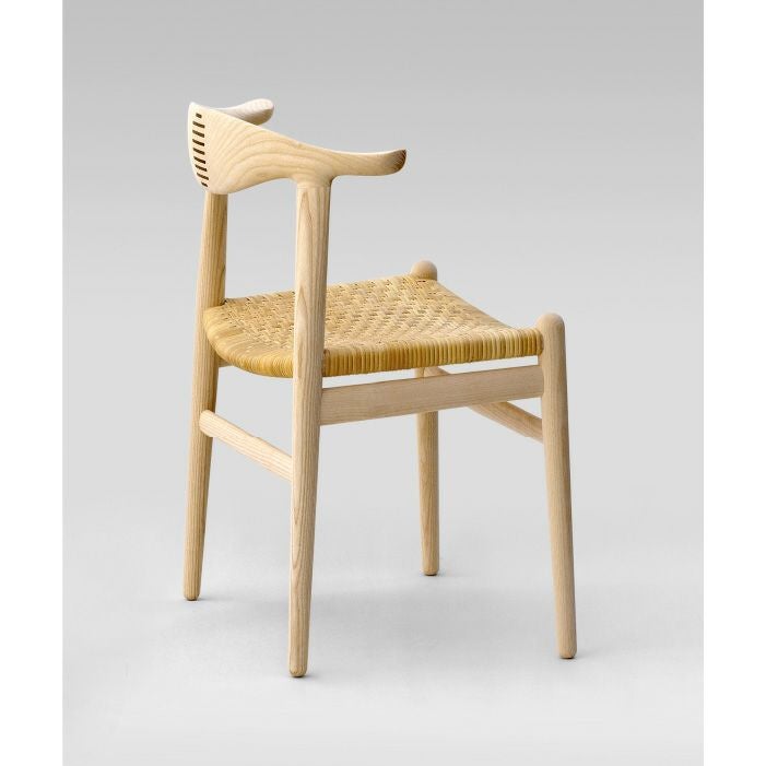 PP Mobler（PPモブラー）/PP505/Cow Horn Chair（カウホーンチェア）/アッシュ材/ソープ仕上げ/Cane seat（籐張り） 【納期】ご注文後確認