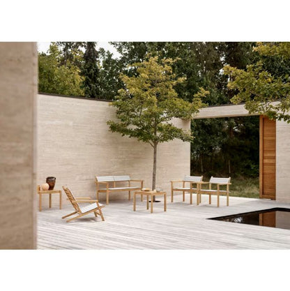 CARL HANSEN & SON（カールハンセン&サン）/AH701 Outdoor Lounge Sofa（AHアウトドアシリーズ）/ラウンジソファ/チーク材/無塗装 【納期】約3～4週間（メーカー欠品時を除く）