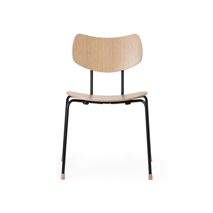 CARL HANSEN & SON（カールハンセン&サン）/VLA26T/VEGA CHAIR（ヴェガチェア）/オーク材/ホワイトオイル仕上げ/ブラック脚/ダイニングチェア 【納期】ご注文後確認