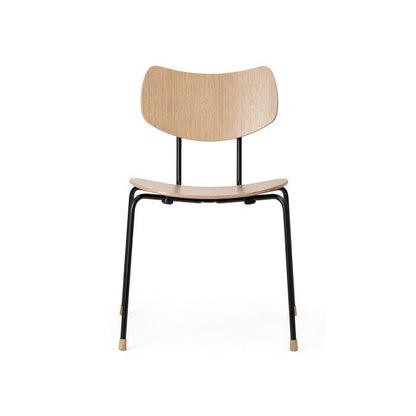 CARL HANSEN & SON（カールハンセン&サン）/VLA26T/VEGA CHAIR（ヴェガチェア）/オーク材/ホワイトオイル仕上げ/ブラック脚/ダイニングチェア 【納期】ご注文後確認