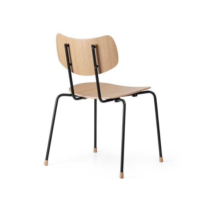 CARL HANSEN & SON（カールハンセン&サン）/VLA26T/VEGA CHAIR（ヴェガチェア）/オーク材/ホワイトオイル仕上げ/ブラック脚/ダイニングチェア 【納期】ご注文後確認