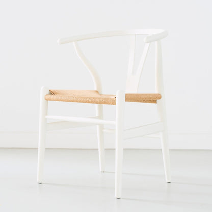 【カールハンセン別注Kvadratクッションプレゼント】CARL HANSEN & SON（カールハンセン&サン）/CH24/Yチェア（ワイチェア）/ビーチ材/SOFT/NATURAL WHITE（ナチュラルホワイト）/ナチュラルペーパーコード/SH43【納期】ご注文後確認