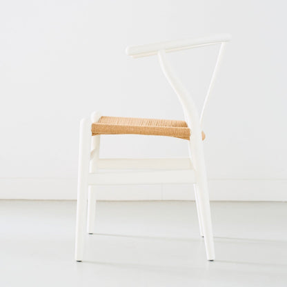 【カールハンセン別注Kvadratクッションプレゼント】CARL HANSEN & SON（カールハンセン&サン）/CH24/Yチェア（ワイチェア）/ビーチ材/SOFT/NATURAL WHITE（ナチュラルホワイト）/ナチュラルペーパーコード/SH43【納期】ご注文後確認