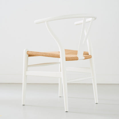 【カールハンセン別注Kvadratクッションプレゼント】CARL HANSEN & SON（カールハンセン&サン）/CH24/Yチェア（ワイチェア）/ビーチ材/SOFT/NATURAL WHITE（ナチュラルホワイト）/ナチュラルペーパーコード/SH43【納期】ご注文後確認