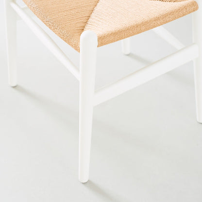【カールハンセン別注Kvadratクッションプレゼント】CARL HANSEN & SON（カールハンセン&サン）/CH24/Yチェア（ワイチェア）/ビーチ材/SOFT/NATURAL WHITE（ナチュラルホワイト）/ナチュラルペーパーコード/SH43【納期】ご注文後確認