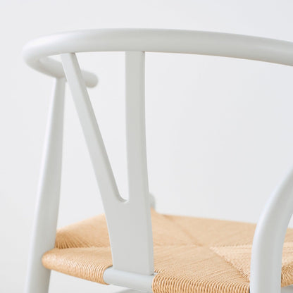 【カールハンセン別注Kvadratクッションプレゼント】CARL HANSEN & SON（カールハンセン&サン）/CH24/Yチェア（ワイチェア）/ビーチ材/SOFT/SILVER GRAY（シルバーグレー）/ナチュラルペーパーコード/SH43【納期】ご注文後確認