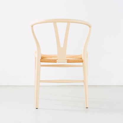 【カールハンセン別注Kvadratクッションプレゼント】CARL HANSEN & SON（カールハンセン&サン）/CH24/Yチェア（ワイチェア）/ビーチ材/SOFT by ILSE CRAWFORD/BARLEY（バーリー）/ナチュラルペーパーコード/SH43【納期】ご注文後確認 傷防止フェルト付