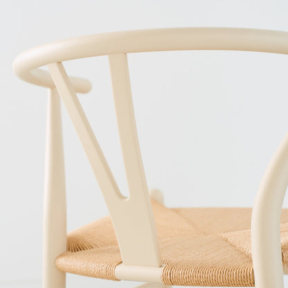 【カールハンセン別注Kvadratクッションプレゼント】CARL HANSEN & SON（カールハンセン&サン）/CH24/Yチェア（ワイチェア）/ビーチ材/SOFT by ILSE CRAWFORD/BARLEY（バーリー）/ナチュラルペーパーコード/SH43【納期】ご注文後確認 傷防止フェルト付