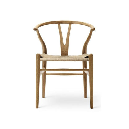 【カールハンセン別注Kvadratクッションプレゼント】CARL HANSEN & SON（カールハンセン&サン）/CH24/Yチェア（ワイチェア）/オーク材/オイル仕上げ/ナチュラルペーパーコード/SH43 傷防止フェルト付
