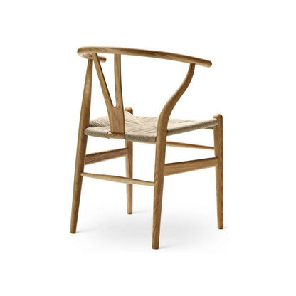 【カールハンセン別注Kvadratクッションプレゼント】CARL HANSEN & SON（カールハンセン&サン）/CH24/Yチェア（ワイチェア）/オーク材/オイル仕上げ/ナチュラルペーパーコード/SH43 傷防止フェルト付