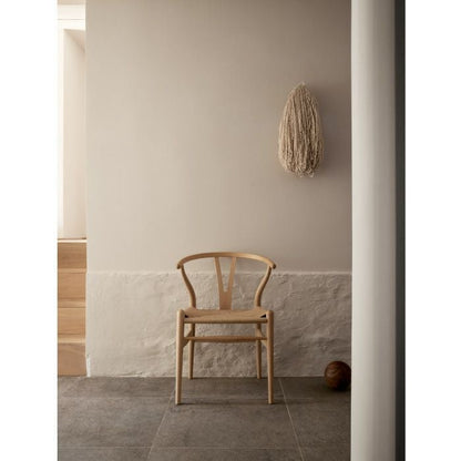 【カールハンセン別注Kvadratクッションプレゼント】CARL HANSEN & SON（カールハンセン&サン）/CH24/Yチェア（ワイチェア）/オーク材/オイル仕上げ/ナチュラルペーパーコード/SH43 傷防止フェルト付
