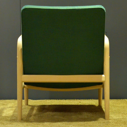【店頭在庫品】CARL HANSEN & SON（カールハンセン&サン）/VLA76/FOYER SERIES（ホイエ シリーズ）/ラウンジチェア/オーク材/ソープ仕上げ/fabric group1/Rimix 982（リミックス）
