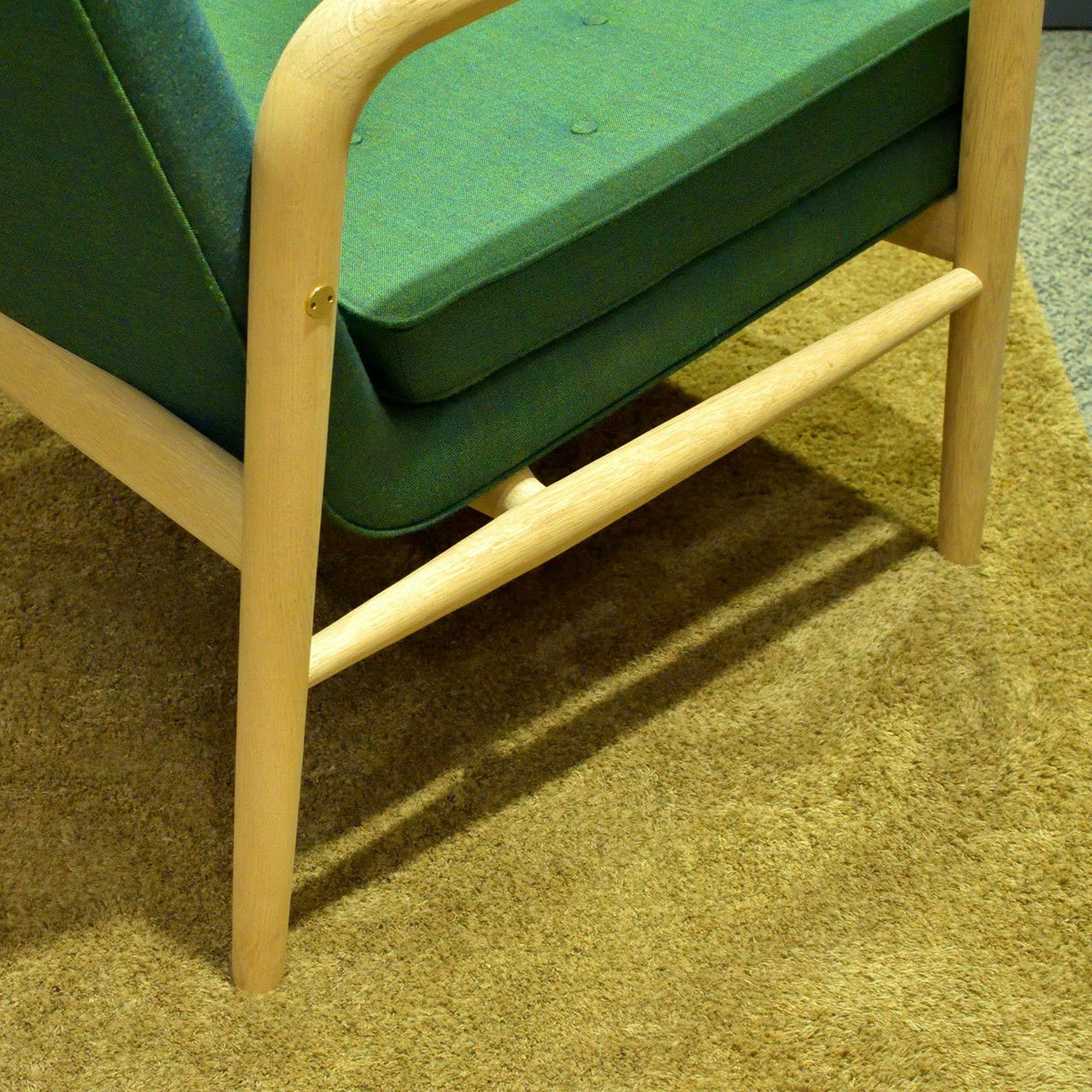 【店頭在庫品】CARL HANSEN & SON（カールハンセン&サン）/VLA76/FOYER SERIES（ホイエ シリーズ）/ラウンジチェア/オーク材/ソープ仕上げ/fabric group1/Rimix 982（リミックス）