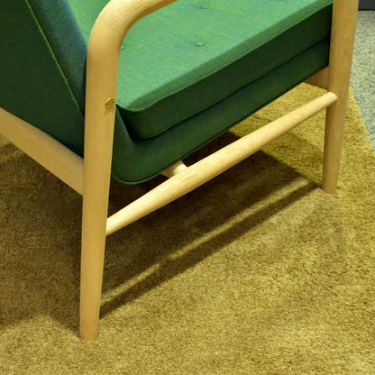 【店頭在庫品】CARL HANSEN & SON（カールハンセン&サン）/VLA76/FOYER SERIES（ホイエ シリーズ）/ラウンジチェア/オーク材/ソープ仕上げ/fabric group1/Rimix 982（リミックス）