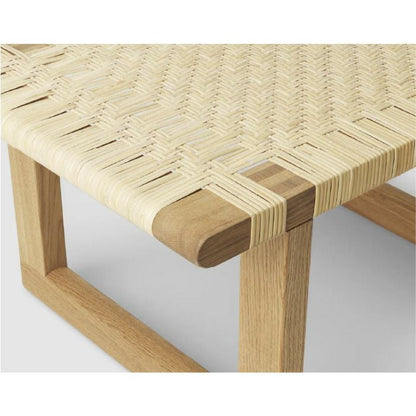 CARL HANSEN & SON（カールハンセン&サン）/BM0488S/コーヒーテーブル/オーク材/オイル仕上げ/籐張り（ラタン）/サイドテーブル【納期】ご注文後確認