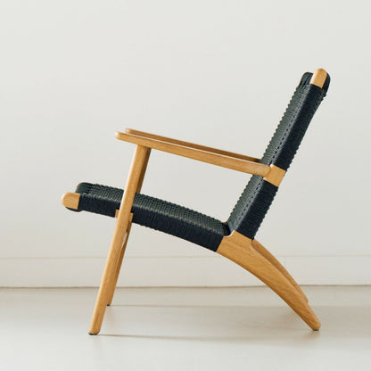 【店頭在庫品】CARL HANSEN & SON（カールハンセン&サン）/CH25/ラウンジチェア/オーク材/ホワイトオイル仕上げ/ブラックペーパーコード