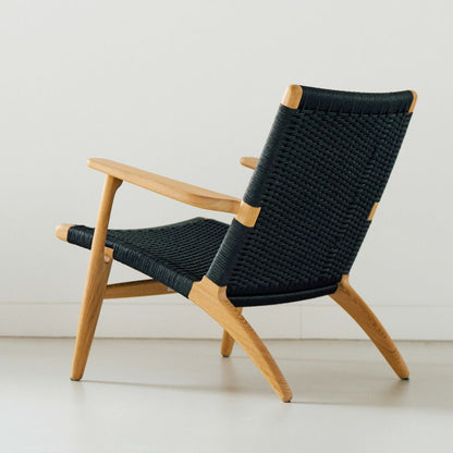 【店頭在庫品】CARL HANSEN & SON（カールハンセン&サン）/CH25/ラウンジチェア/オーク材/ホワイトオイル仕上げ/ブラックペーパーコード